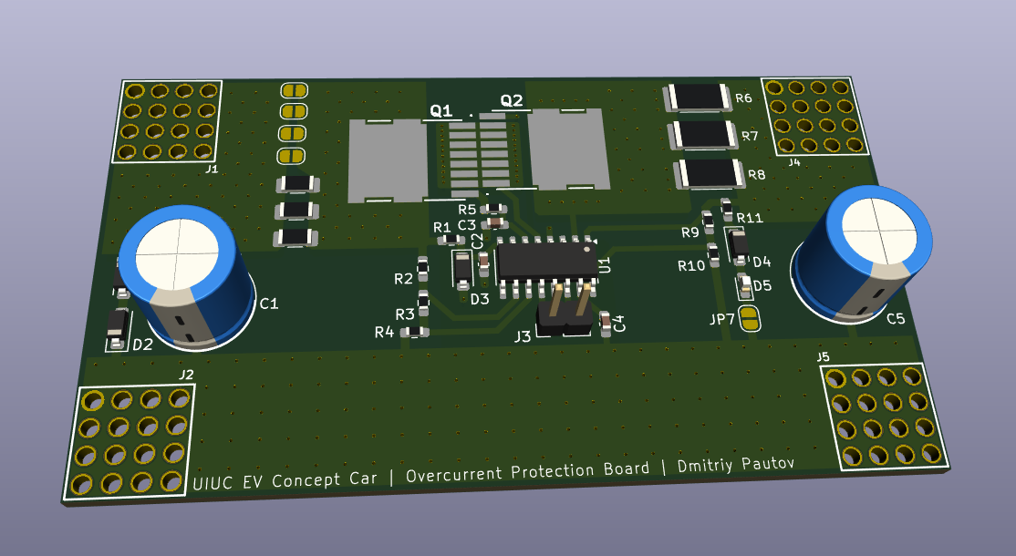 3D View of PCB